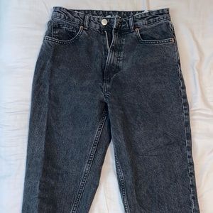 Zara Black Mom Jeans